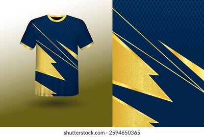 T-shirt Sport Design Template, T-shirt Mockup Abstract Grunge Sport Jersey Design For Cricket, Football Soccer, Racing, Sports, Running Soccer Jersey. Uniform Front View