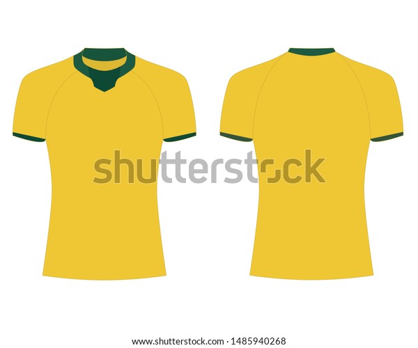 Download Tshirt Sport Design Template Rugby Jersey Stock Vector Royalty Free 1485940268