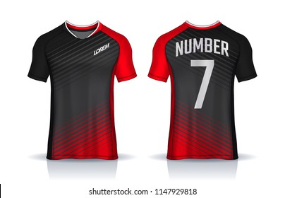 red colour cricket jersey