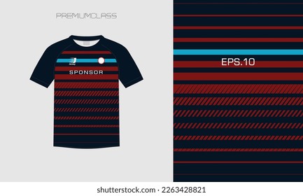 t-shirt sport design template, Soccer jersey for football club.