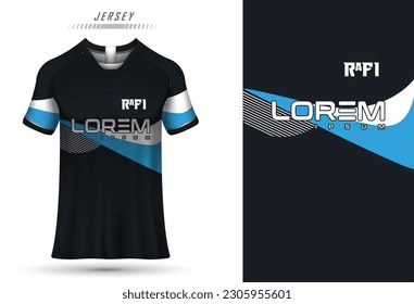 t-shirt sport design template, Soccer jersey mockup for football club. uniform