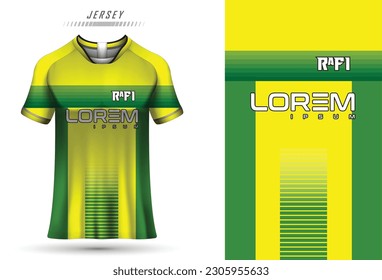 t-shirt sport design template, Soccer jersey mockup for football club. uniform