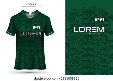 t-shirt sport design template, Soccer jersey mockup for football club. uniform front view.
