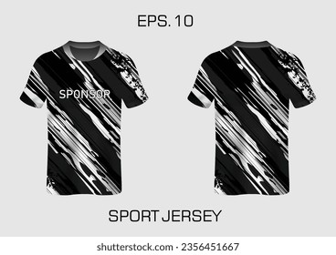 t-shirt sport design template, Soccer jersey mockup for football club