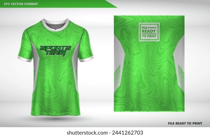 t-shirt sport design template, Soccer jersey mockup for football esport. uniform front view