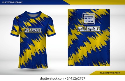 t-shirt sport design template, Soccer jersey mockup for football esport. uniform front view