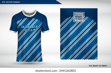 t-shirt sport design template, Soccer jersey mockup for football esport. uniform front view