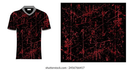 t-shirt sport design template, Soccer jersey mockup for football club. uniform front and back view.vector jersey modern