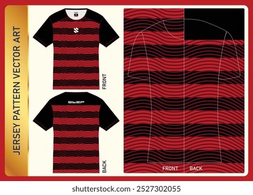 Tshirt sport design template Soccer jersey mockup