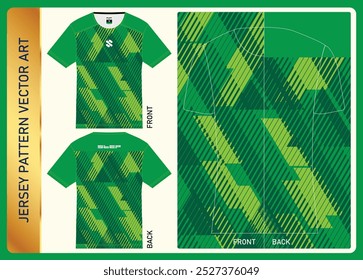 Tshirt sport design template Soccer jersey mockup for football club - Elevate your design game with our Customizable Jersey Pattern Vector File! This high-quality, scalable vector file is perfect for 