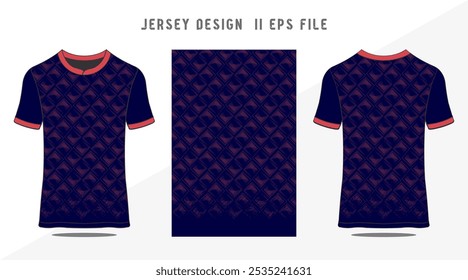 T-shirt sport design template for soccer jersey.