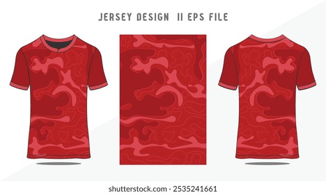 T-shirt sport design template for soccer jersey.