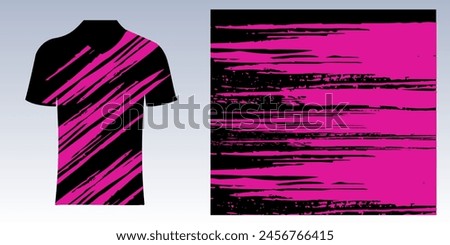 t-shirt sport design template, Soccer jersey mockup for football club. uniform front and back view.vector jersey modern