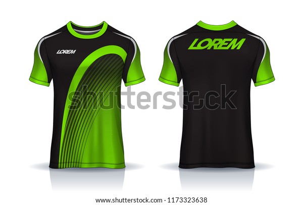 Download Tshirt Sport Design Template Soccer Jersey Stock Vector ...