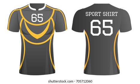 Women Sports Jersey Tshirt Design Abstract Stock Vector (Royalty Free ...