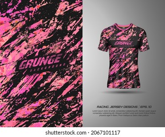 Tshirt sport grunge background for extreme jersey team, racing, cycling, football, motocross, gaming, backdrop, wallpaper.