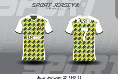 T-shirt sport jersey design template with abstract  pattern background Hd Quality