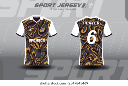 T-shirt sport jersey design template with abstract  pattern background Hd Quality