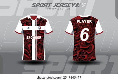 T-shirt sport jersey design template with abstract  pattern background Hd Quality