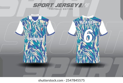 T-shirt sport jersey design template with abstract  pattern background Hd Quality