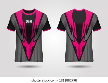 T-shirt Sport Jersey Template Design Vector