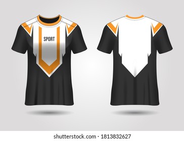 T-shirt Sport Jersey Template Design Vector