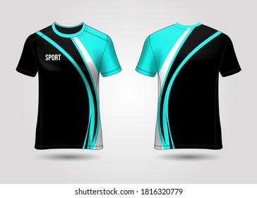 T-shirt Sport Jersey Template Design Vector