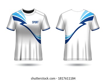 T-shirt Sport Jersey Template Design Vector