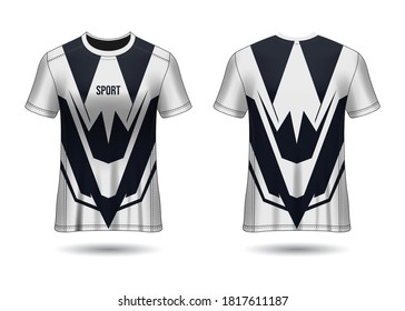 T-shirt Sport Jersey Template Design Vector