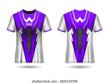 T-shirt Sport Jersey Template Design Vector