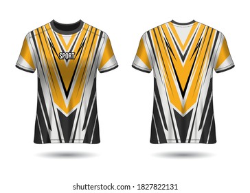 T-shirt Sport Jersey Template Design Vector