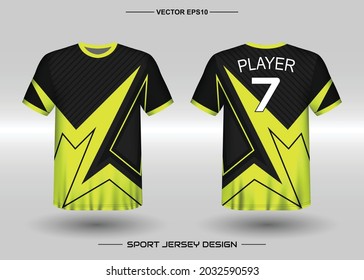 Tshirt Sport Vector Design Template Soccer Stock Vector (Royalty Free ...