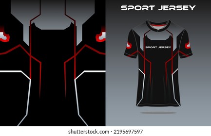 Tshirt sports abstrac texture footbal design for racing soccer gaming motocross gaming cycling