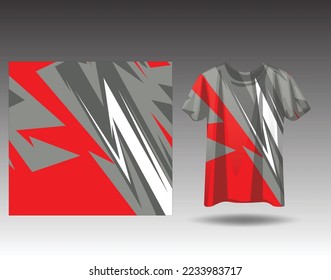 Tshirt sports design for racing, jersey, cycling, football, gaming