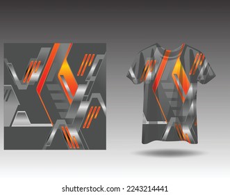 Tshirt sports design for racing, jersey, cycling, football, gaming