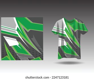 Tshirt sports design for racing, jersey, cycling, football, gaming