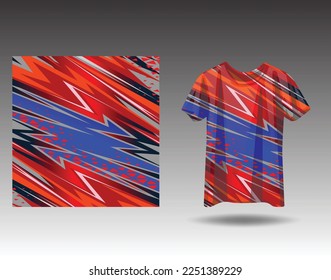 Tshirt sports design for racing  jersey  cycling  football  gaming  motocross