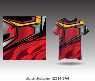 Tshirt sports design for racing  jersey  cycling  football  gaming  motocross