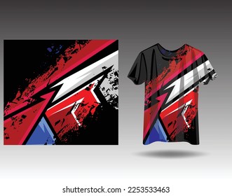 Tshirt sports design for racing  jersey  cycling  football  gaming  motocross