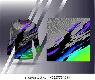 Tshirt sports design for racing, jersey, cycling, football, gaming