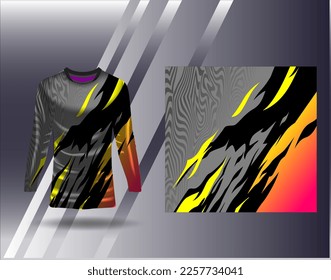 Tshirt sports design for racing, jersey, cycling, football, gaming