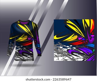 Tshirt sports design for racing, jersey, cycling, football, gaming