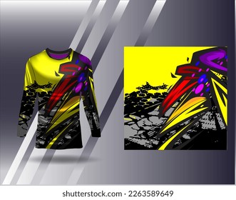 Tshirt sports design for racing, jersey, cycling, football, gaming