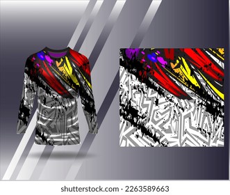 Tshirt sports design for racing, jersey, cycling, football, gaming