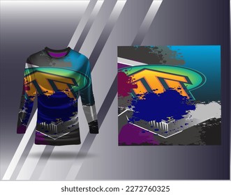 Tshirt sports design for racing  jersey  cycling  football  gaming