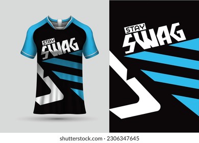 Tshirt sports design for racing, jersey, cycling, football, gaming