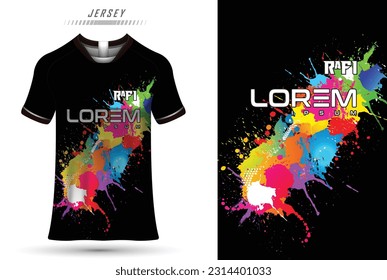Tshirt sports design for racing, jersey, cycling, football, gaming, motocross