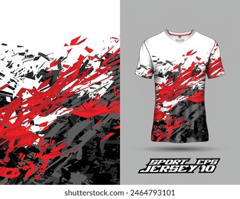 Tshirt sports grunge texture background for soccer jersey, downhill, cycling, football, gaming.