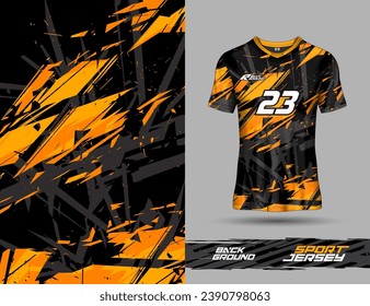 Tshirt sports texture background template for soccer jersey, motocross, cycling, football, gaming.