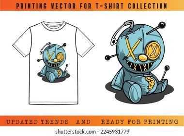 T-shirt SS23 printing, T-shirt Vector Printing Design, Vector Illustration for Tee mockup, ready vector for Tee printing, updated printing for Tee, new print vector for T-shirt